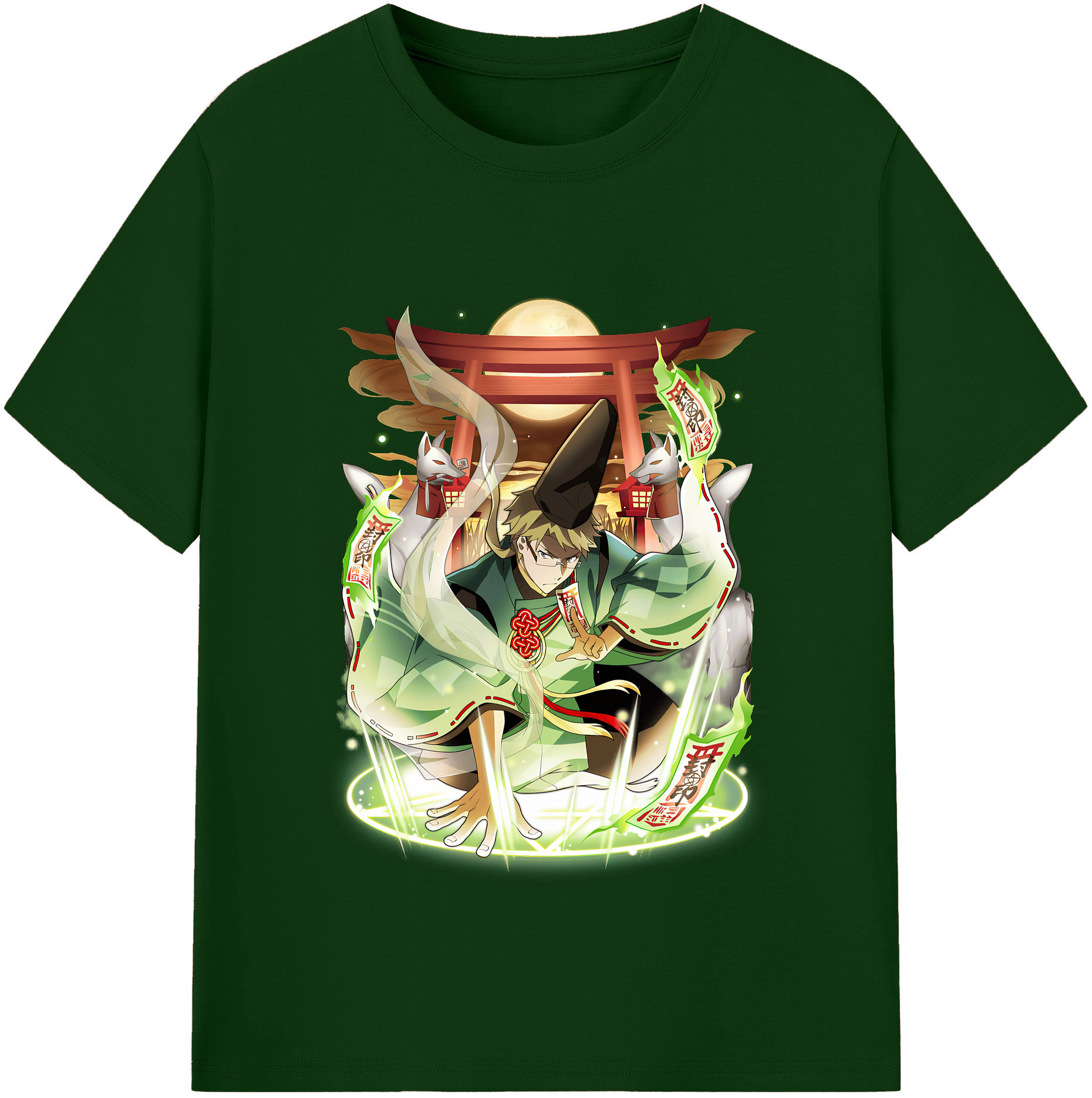 （画像用） 文豪ストレイドッグス Bungo Stray Dogs 綿100％半袖Tシャツ（フロントプリント）